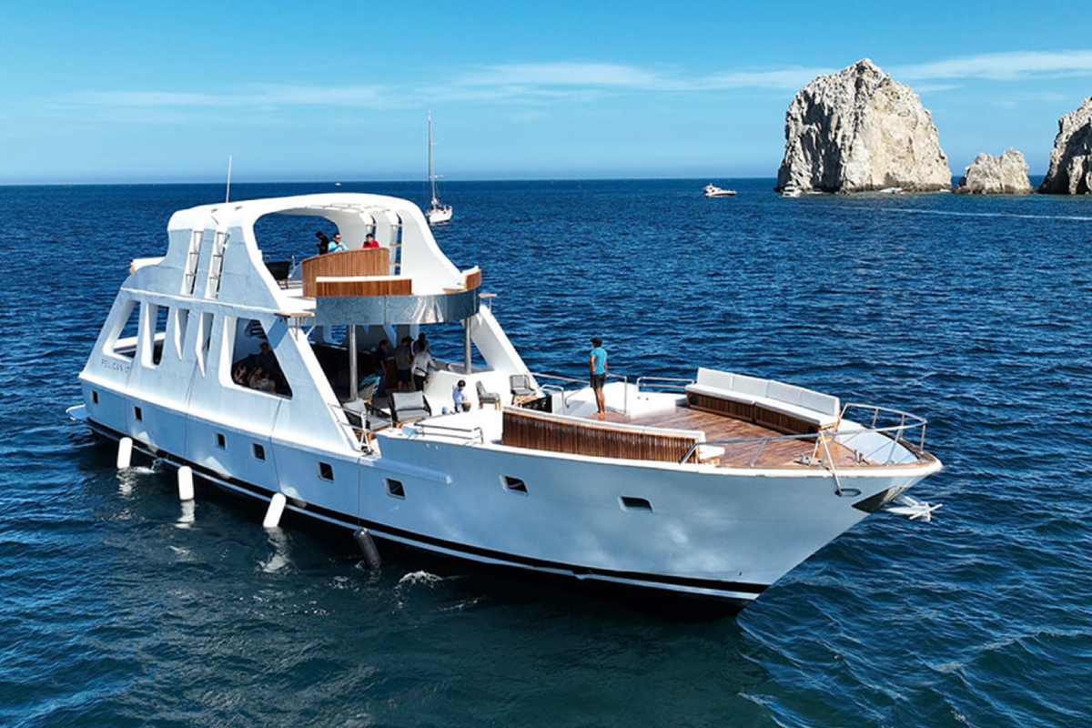 110ft The Deck Catamaran Charter Cabo San Lucas