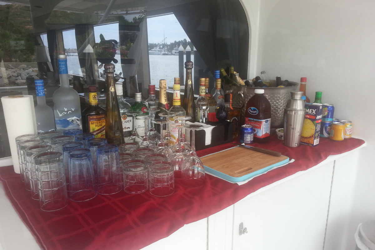Bottle Service and Champagne Private Yacht Cabo San Lucas