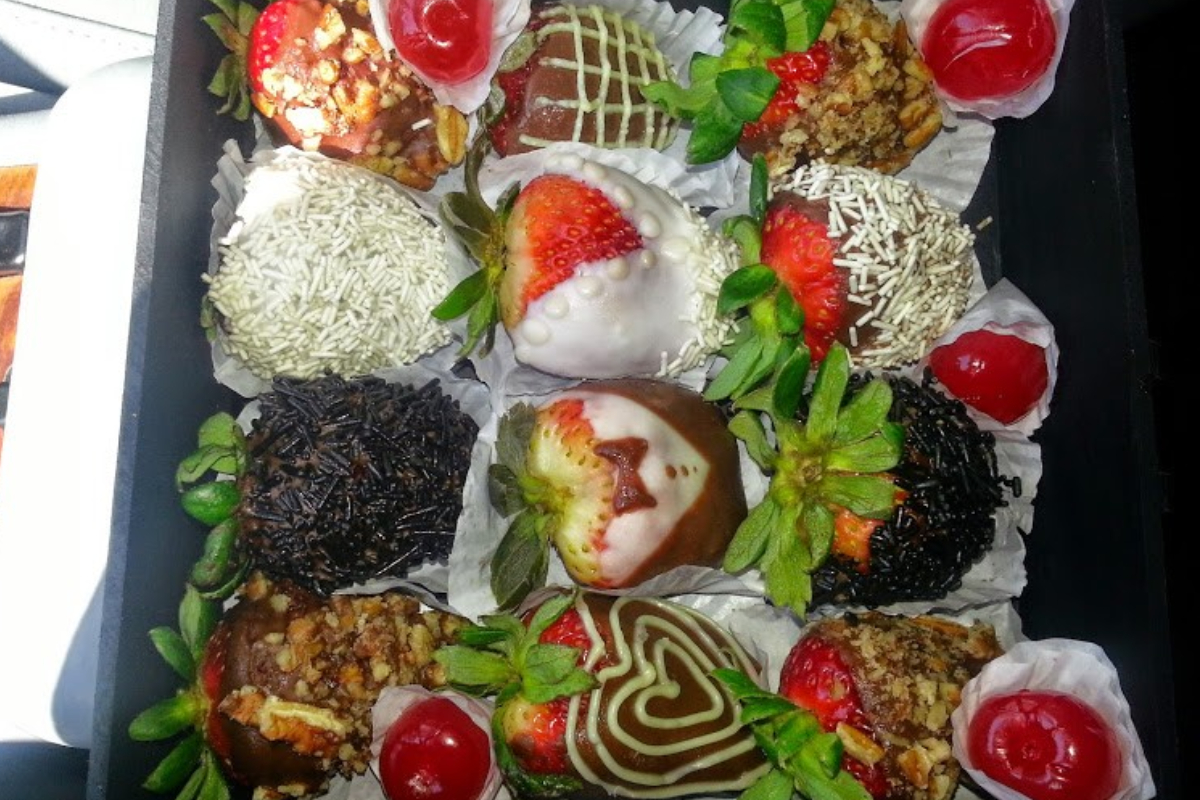 Chocolate Dessert Display Private Yacht Charter Los Cabos