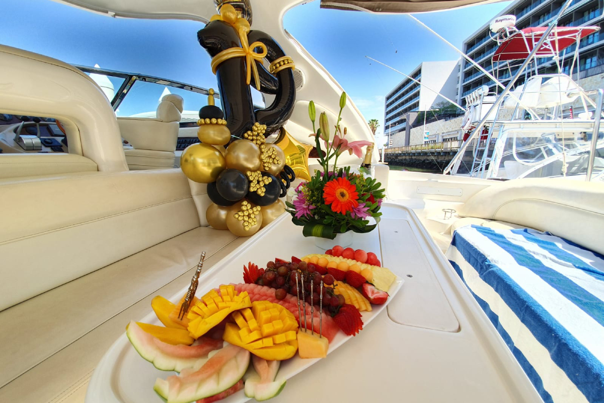 Floral Arrangements for Private Yacht Charter Cabo San Lucas