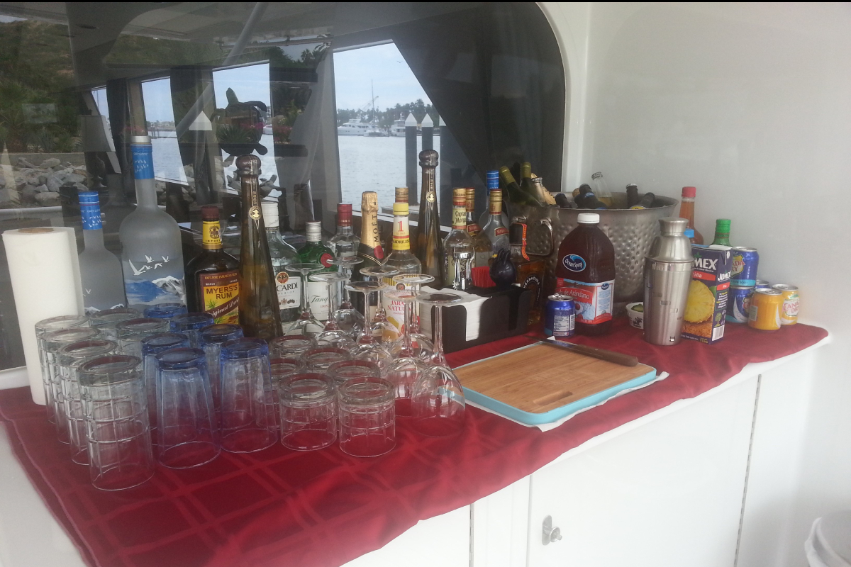 Open bar service